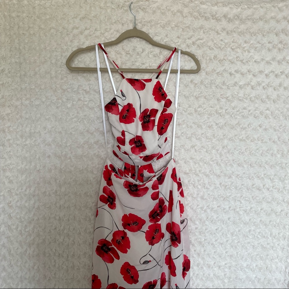 Two Piece Floral Dress